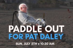 2020 - July 05 OBII Paddle Out for Pat Daley