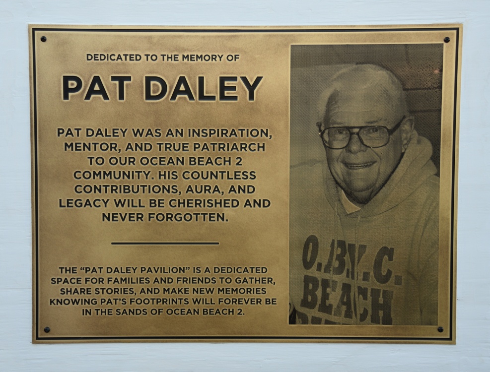 Pat Daley Forever Memorialized with New “Pavilion”